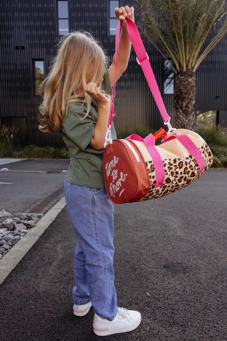 Sac de sport & weekend Léopard – Le modèle iconique pour les kids aventuriers - Ambiance