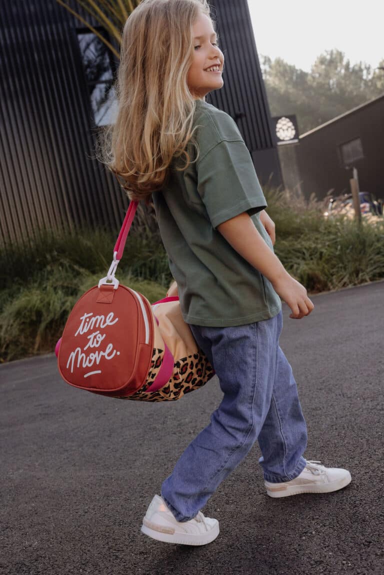 Sac de sport & weekend Léopard – Le modèle iconique pour les kids aventuriers - Ambiance