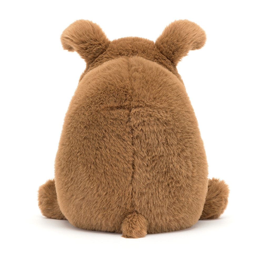 Doudou Chien Derreck – Jellycat - Vu de dos sur fond blanc