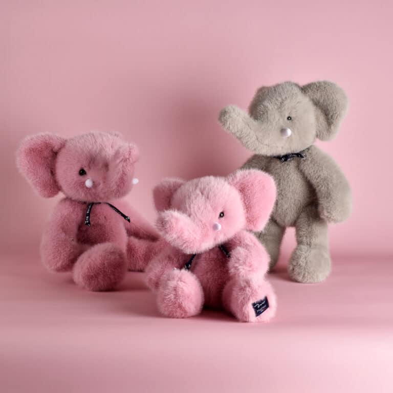 Peluche Elephant Sowen Gris Souris Mailou ambiance