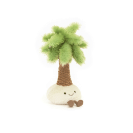 Doudou palmier Pammie Amuseables - Jellycat, vue de face sur fond blanc