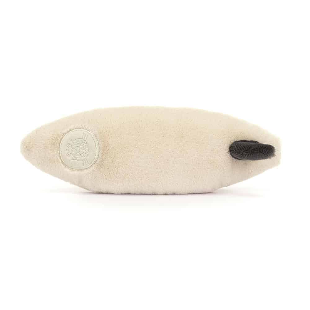 Doudou planche de surf Amuseables - Jellycat, vue de dos sur fond blanc