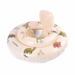 Bouée bébé dino beach filibabba de face sur fond blanc