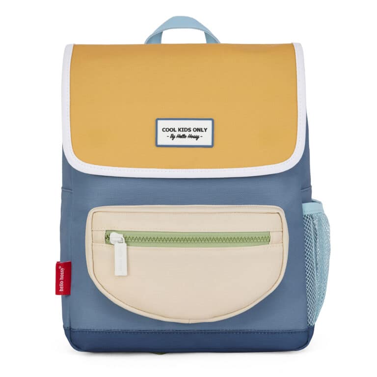 sac à dos mini sam hello hossy de face sur fond blanc