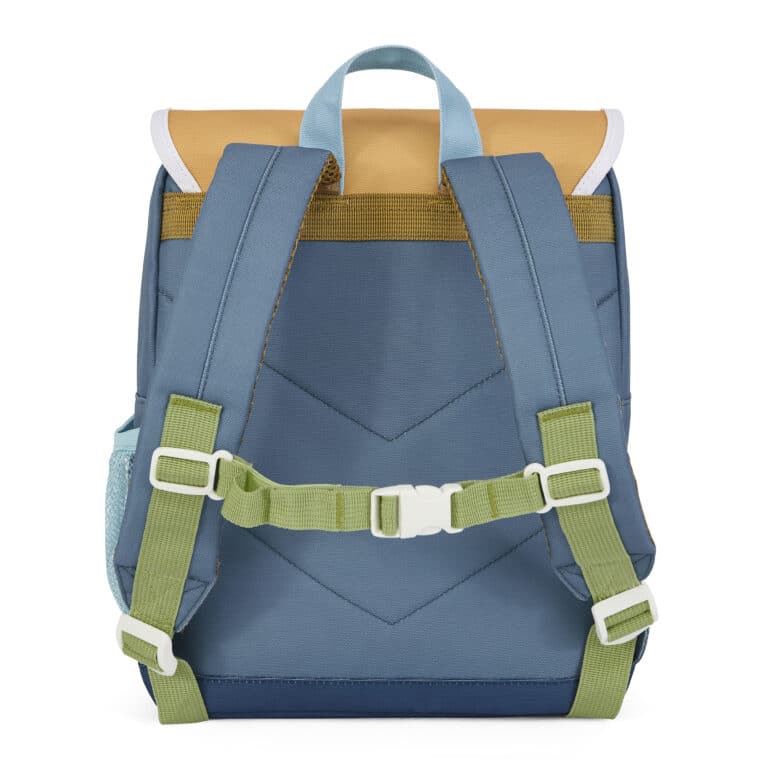 sac à dos mini sam hello hossy de dos sur fond blanc