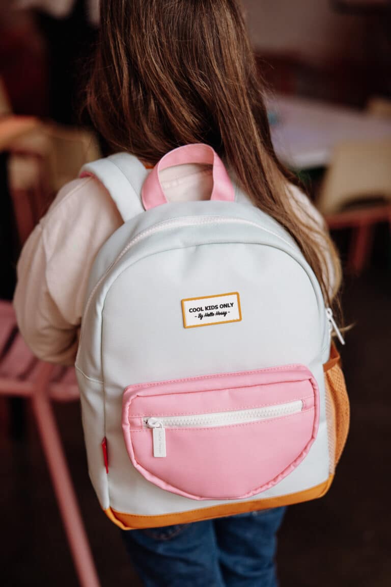 Sac à dos hello hossy mini green image d'ambiance vue arrière