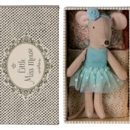 Souris danseuse dans sa boîte little sister menthe – Maileg Magasin de jouets centre-ville de Vannes