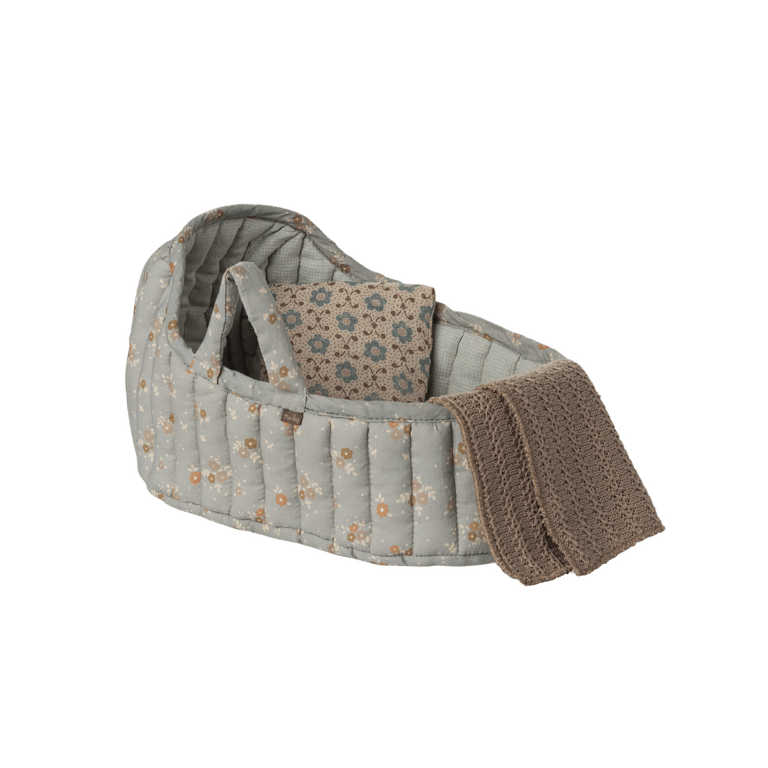 Couffin large bleu - Maileg - - Idées cadeaux Noël 2025, Liste de naissance, Magasin pour bébé à Vannes Lorient