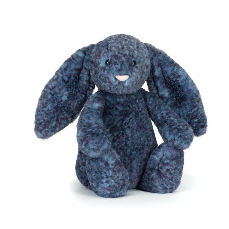Hopscone luxe Bunny - Doudou lapin de luxe Hopscone – Jellycat - Vue de face sur fond blanc
