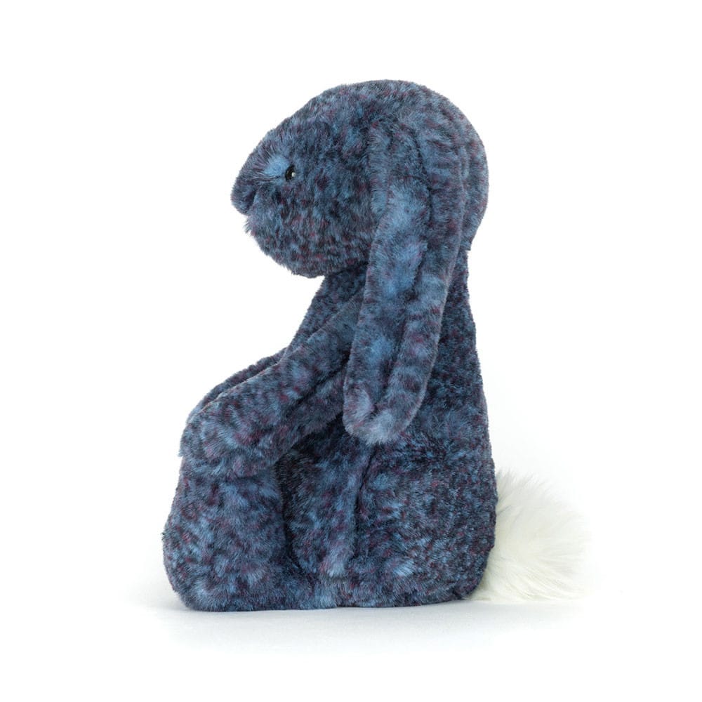 Doudou lapin de luxe Hopscone  – Jellycat - Vue de côté sur fond blanc