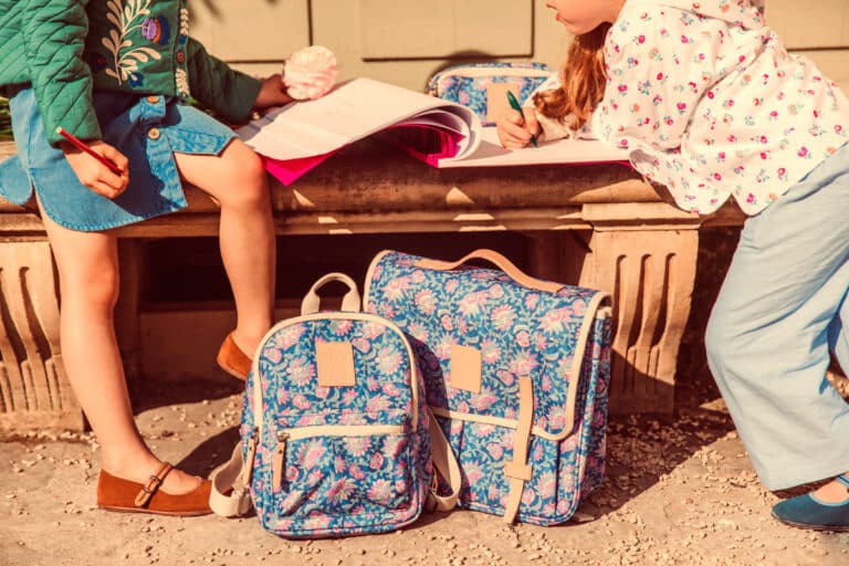 trio cartable sac à dos maternelle trousse jojo factory louise misha ambiance fillettes