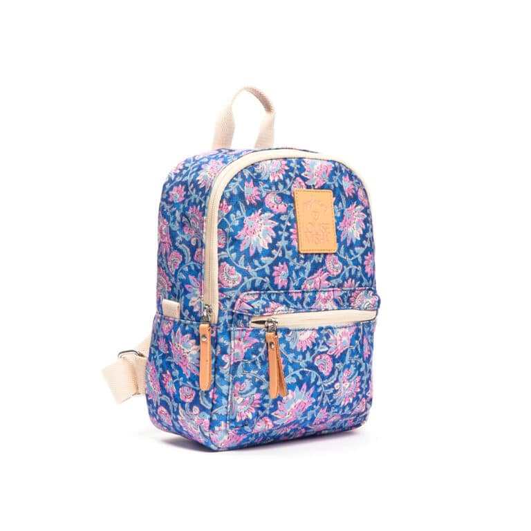 sac à dos maternelle jojo factory louise misha de côté vue fermeture