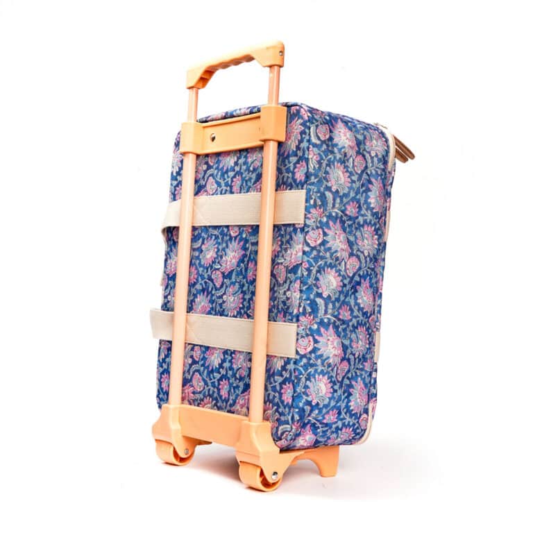 Valise cabine enfant vue de dos 3/4 droit