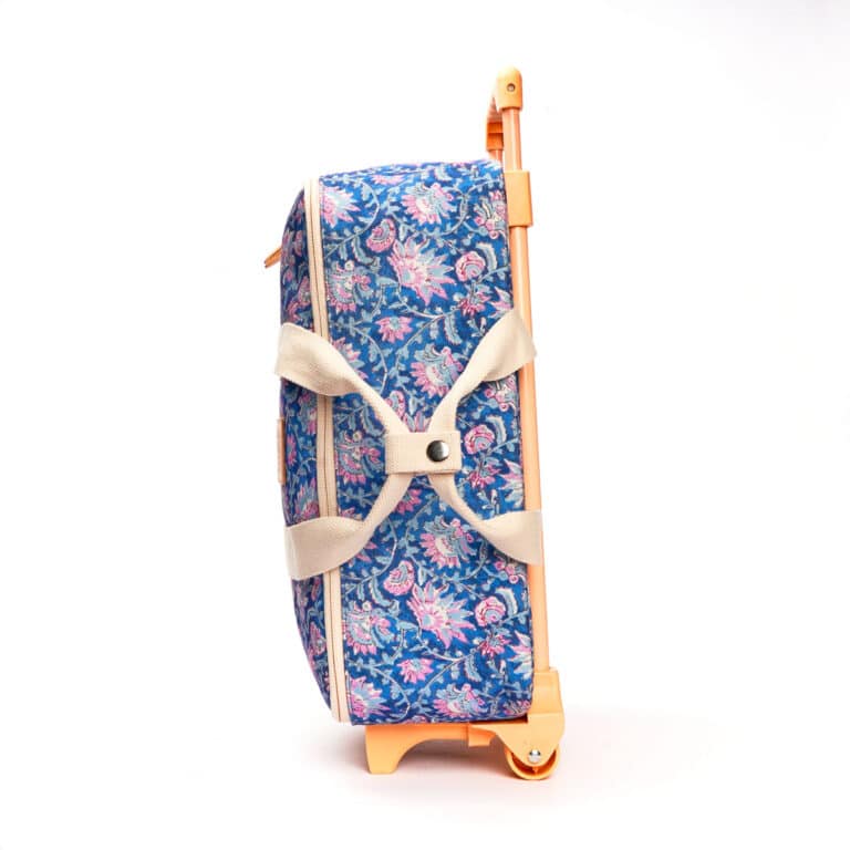 Valise cabine enfant vue de côté gauche