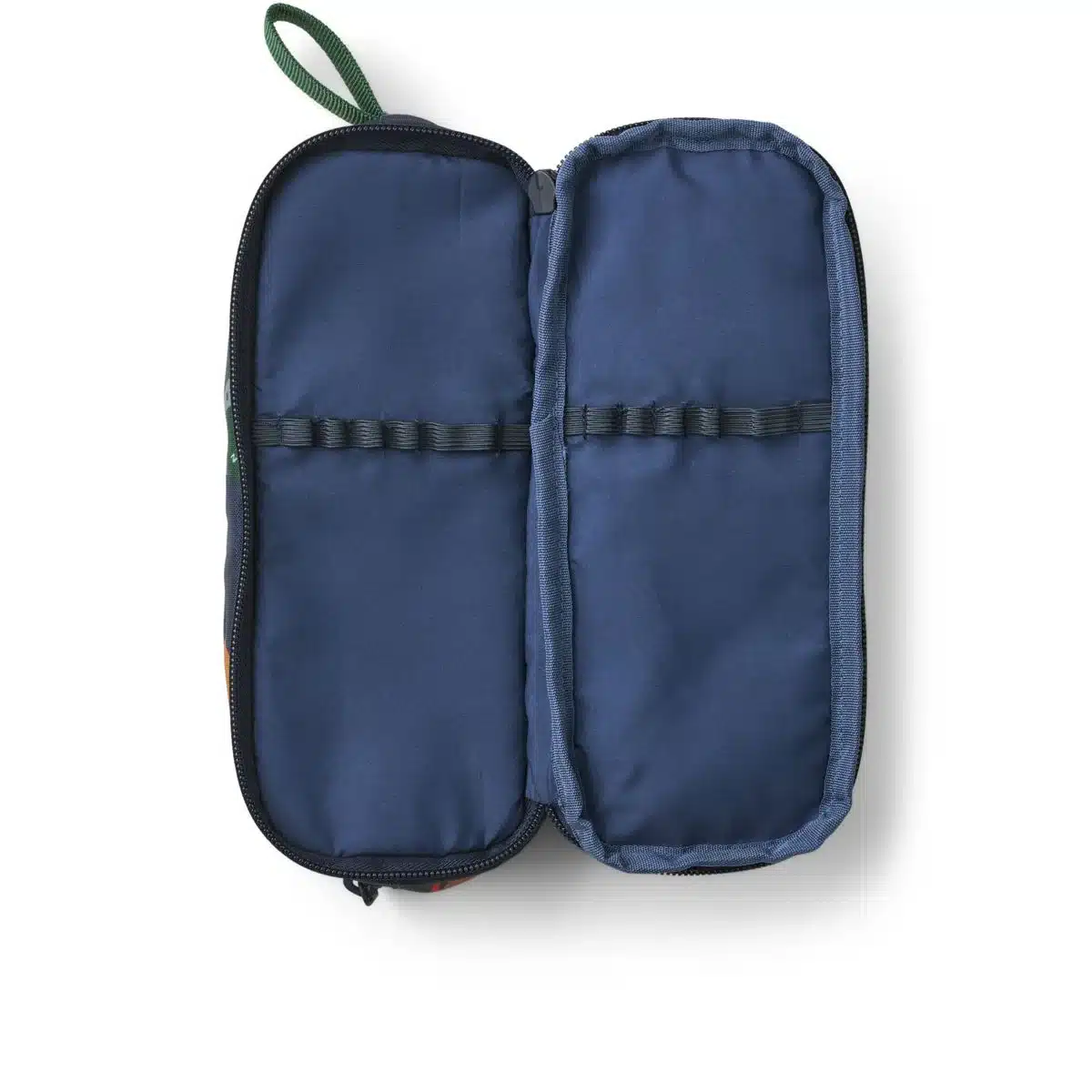 Trousse univers bleu marine Liewood sur fond blanc vue intérieur