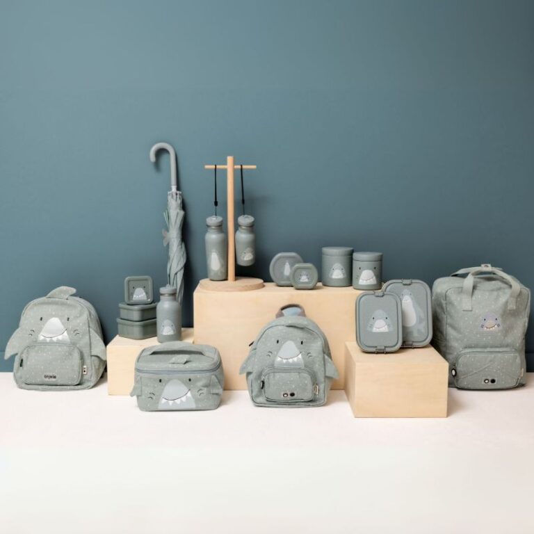 Sac repas Trixie Mr Shark isotherme 20x14x14cm sécurisé doublure PEVA