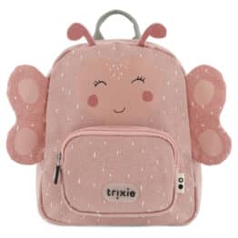 Sac à dos mme papillon de face sur fond blanc