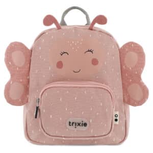 Sac à dos mme papillon de face sur fond blanc
