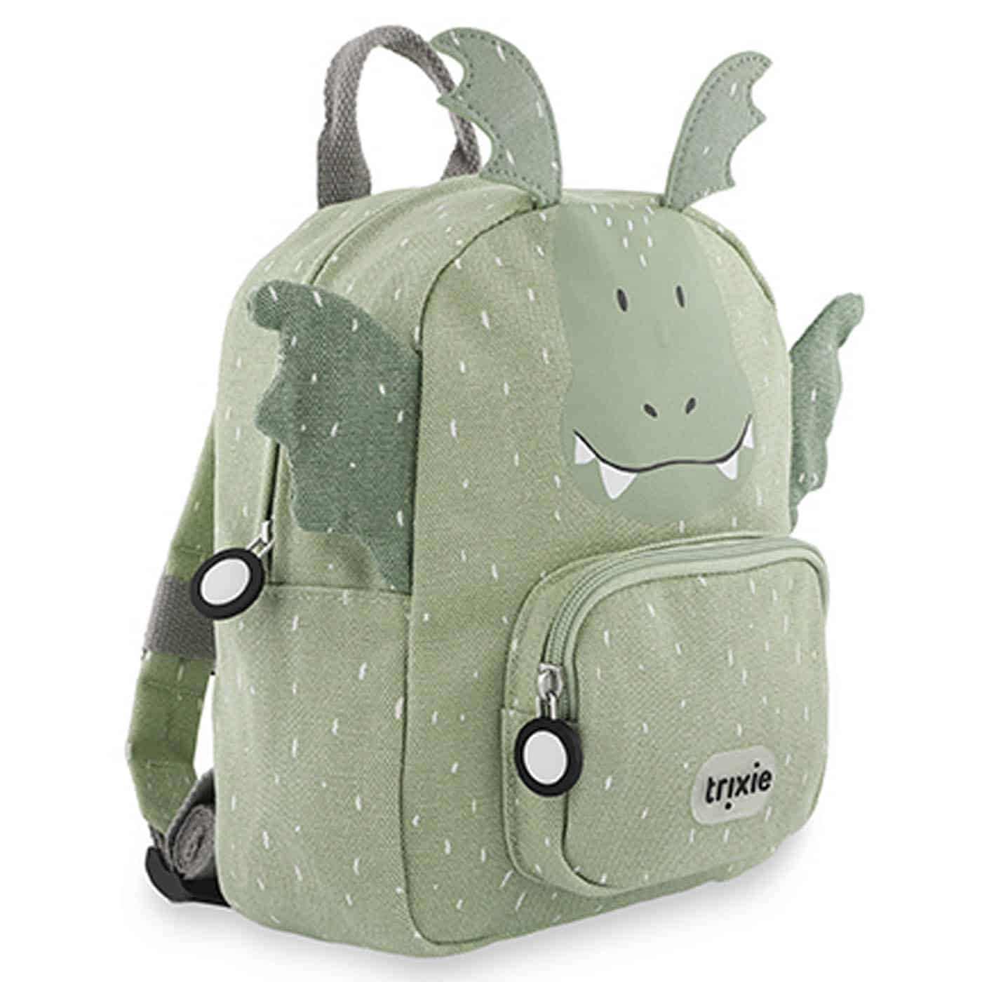 sac à dos mr dragon trixie de côté sur fond blanc