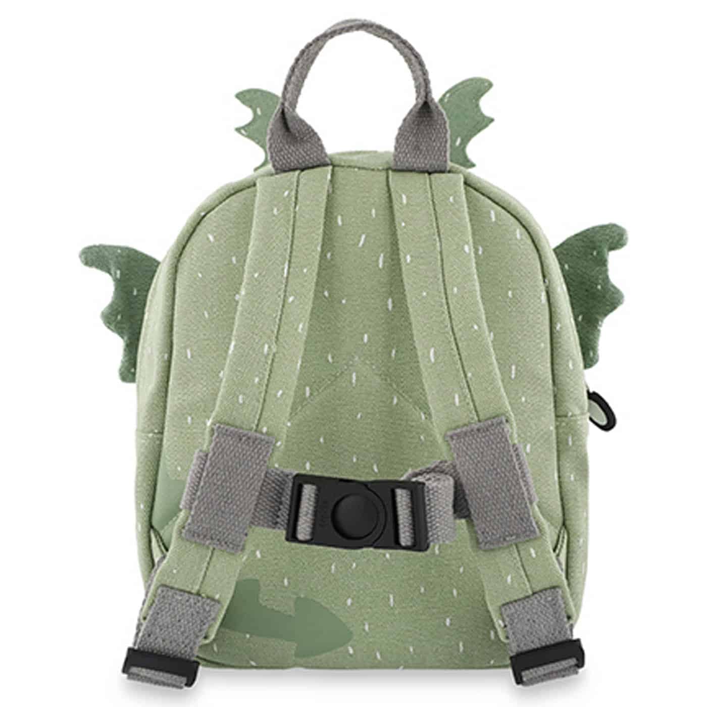 sac à dos mr dragon trixie de dos sur fond blanc