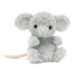 Peluche souris délicieuse - Jellycat - Vue de face sur fond blanc