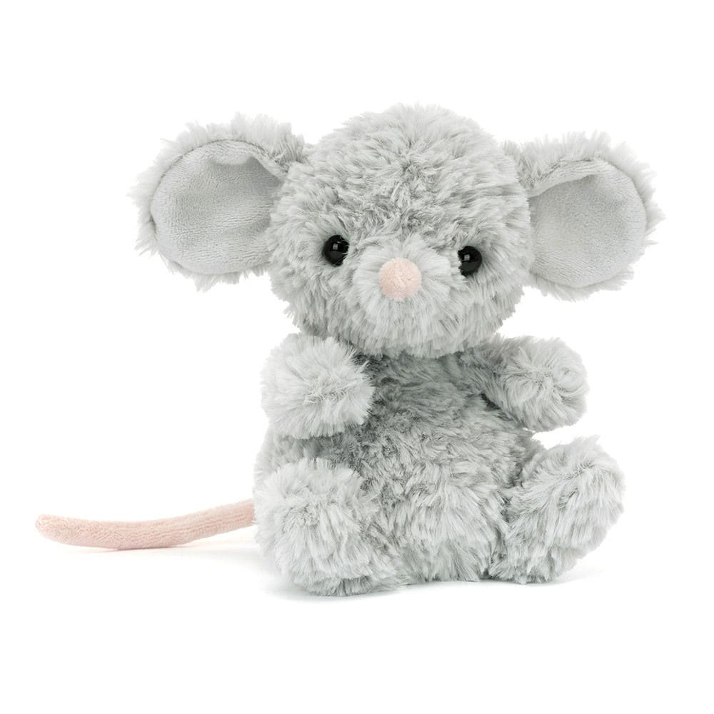 Peluche souris délicieuse - Jellycat - Vue de face sur fond blanc