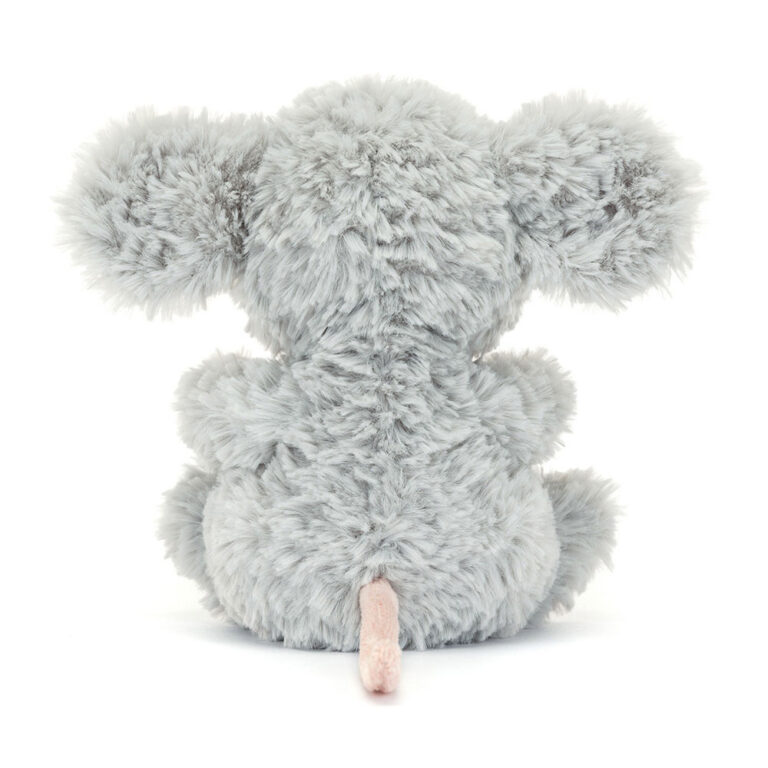 Peluche souris délicieuse - Jellycat - Vue de dos sur fond blanc