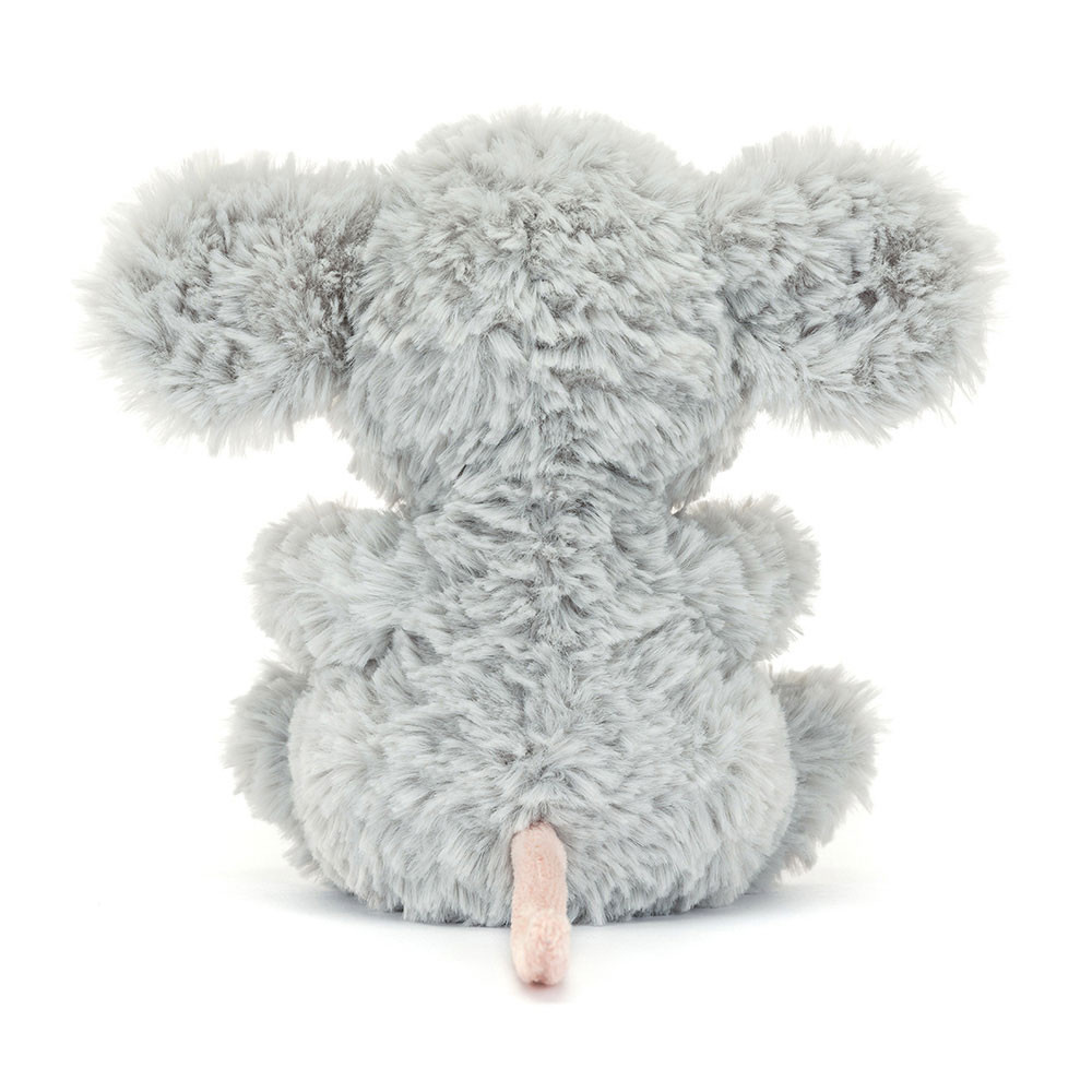 Peluche souris délicieuse - Jellycat - Vue de dos sur fond blanc