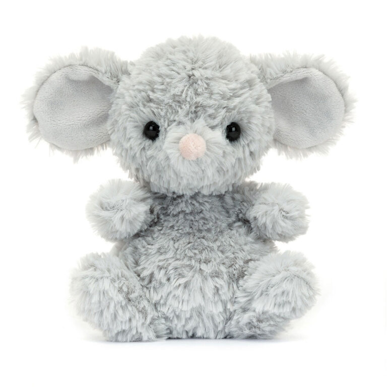 Peluche souris délicieuse - Jellycat - Vue de face sur fond blanc