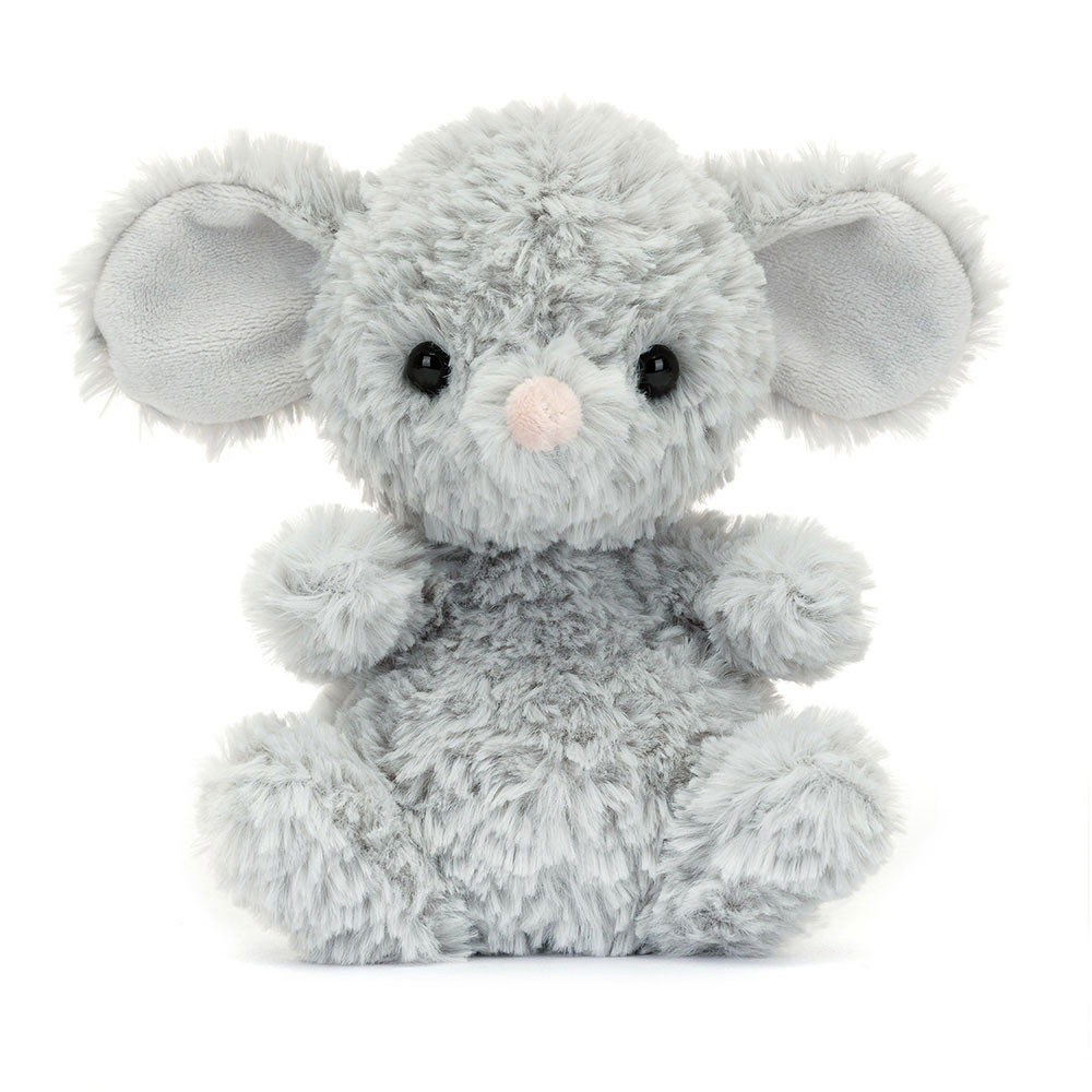 Peluche souris délicieuse - Jellycat - Vue de face sur fond blanc