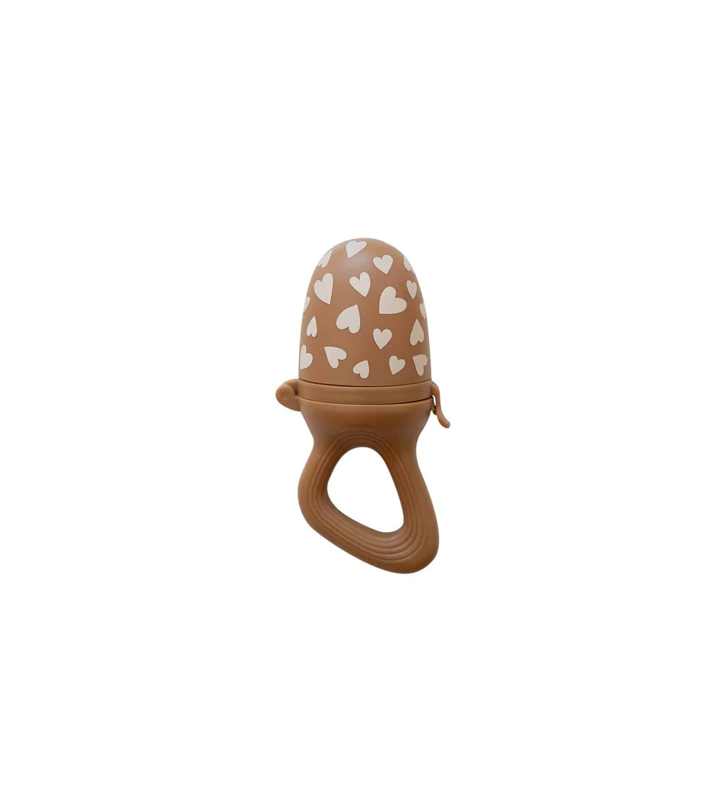 Grignoteuse camel “Fall in love” - Zakuw - Vue de face sur fond blanc