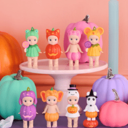 Sonny Angel® Pumpkin patch series, vue d'ambiance de l'ensemble de la collection