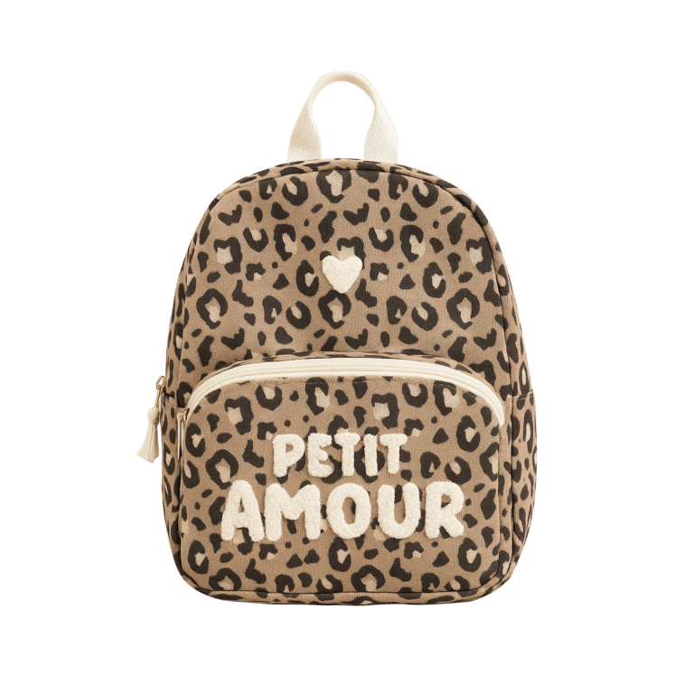 Sac à dos enfant "Sauvage" – Zakuw - Vu de face sur fond blanc