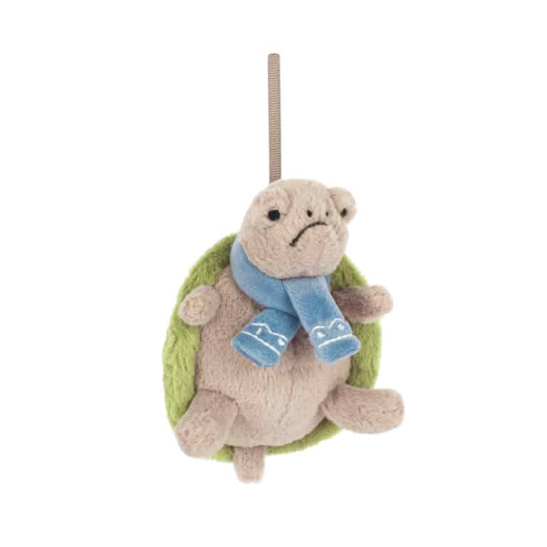 Décoration de sapin – Timmy la Tortue – Jellycat - Promotion jellycat, dernière collection jellycat, jellycat pas cher, idée cadeau peluche Noël, magasin de bébé à Lorient ou Vannes