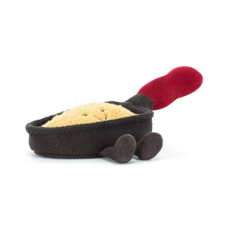 Doudou amuseables raclette de Jellycat - Vu de face sur fond blanc