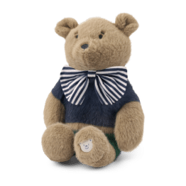 Peluche hubert ours celebration liewood sur fond blanc