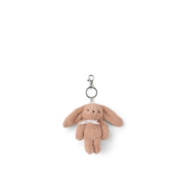 Porte-clés Alfredo le Lapin Rose de Liewood - Vu de face sur fond blanc