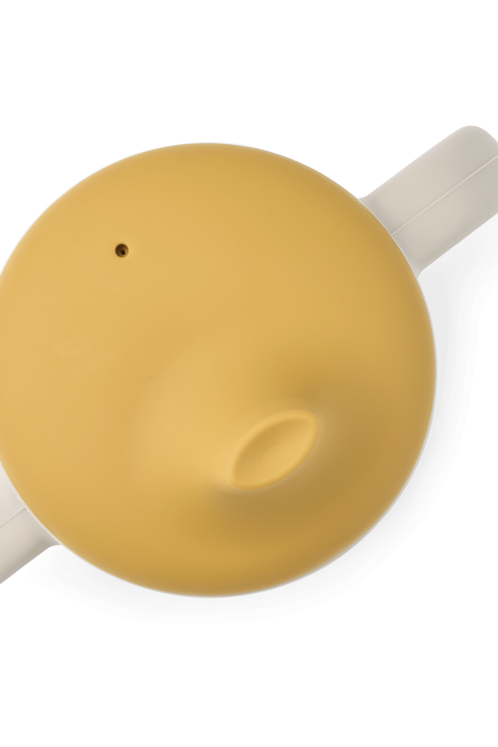 Tasse en silicone avec tétine – À travers le monde – Liewood - Vue du dessus sur fond blanc