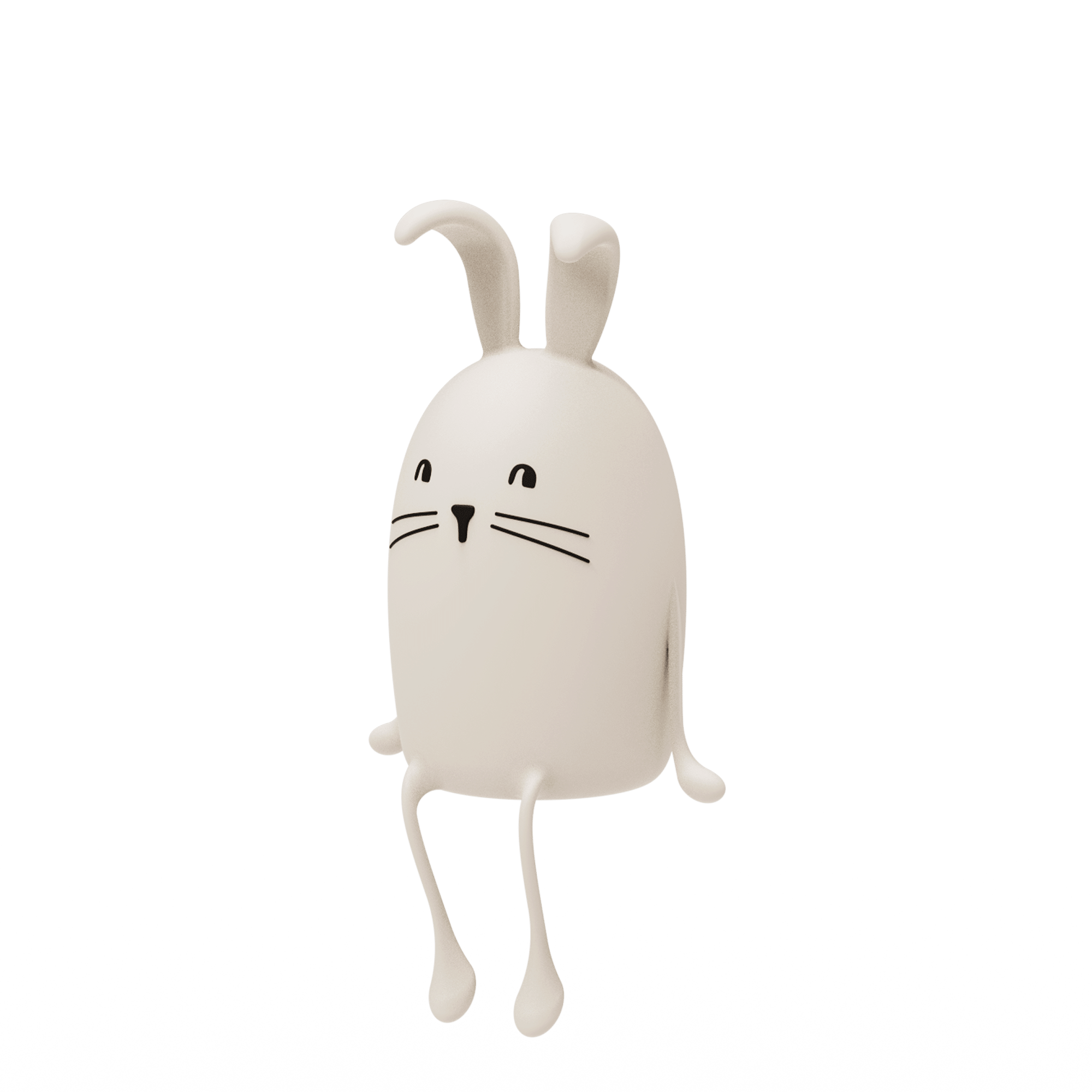 Veilleuse Evex – Lapin – Sandy – Liewood - Vue de face sur fond blanc