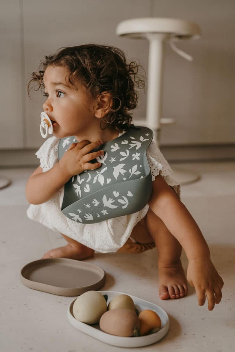 Bavoir en silicone “Birdy” – Zakuw - Ambiance