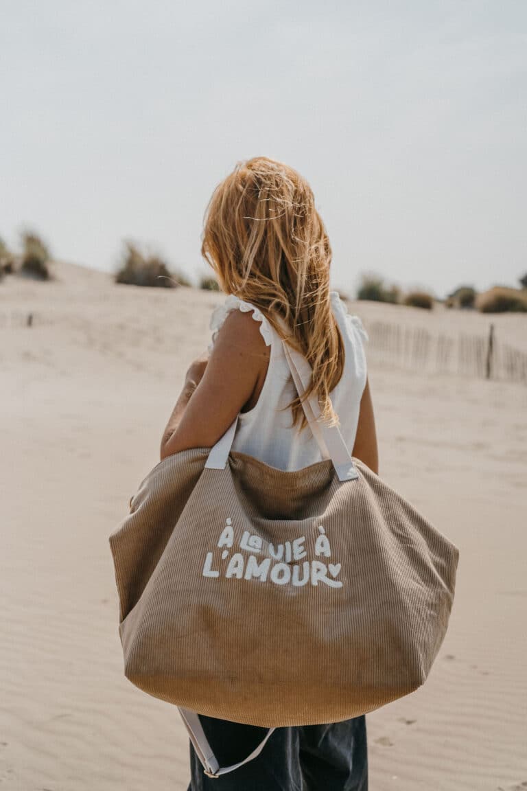 Sac XL velours - A la vie à l'amour - Zakuw - Ambiance