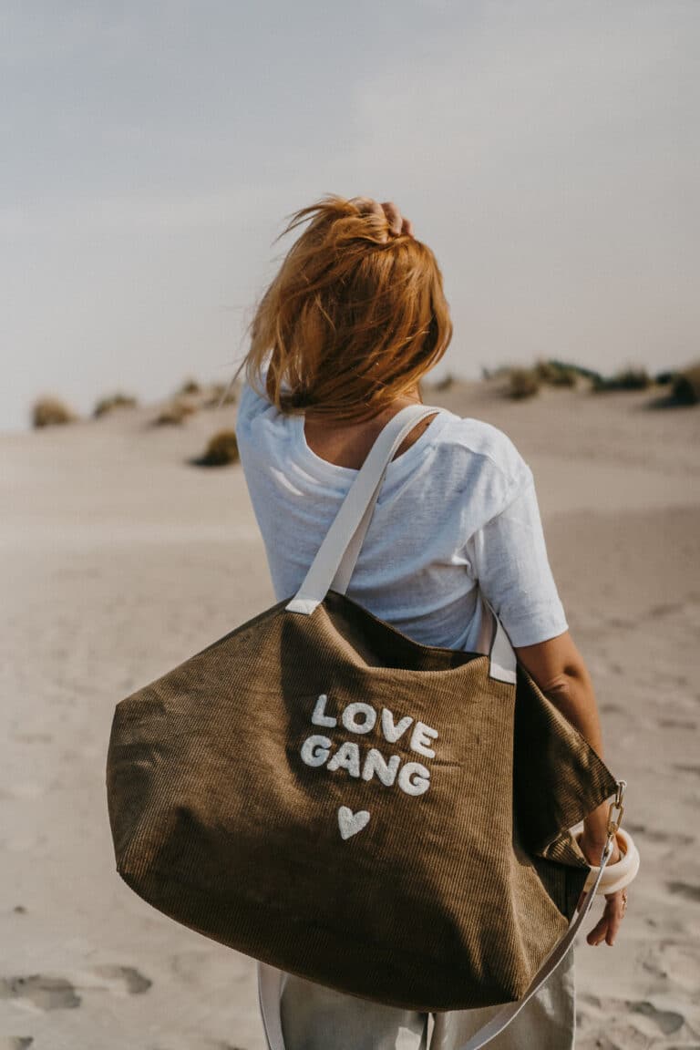 Sac XL Velours "Love Gang" - Zakuw - Ambiance