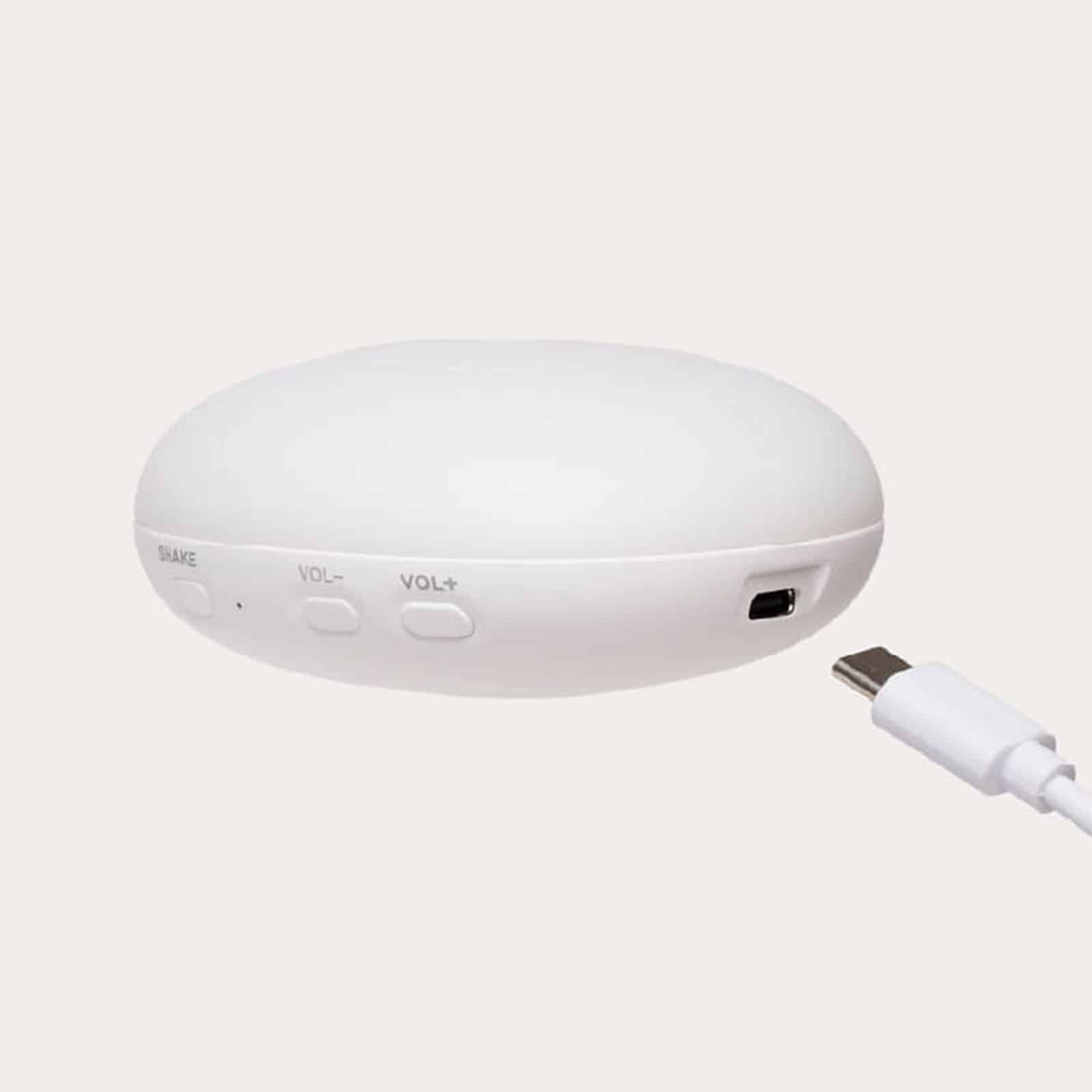 Peluche Veilleuse Musicale Phoque moonie sable, veilleuse bébé douce, doudou phoque avec sons apaisants et lumière tamisée, peluche naissance sécurisée, veilleuse musicale enfant