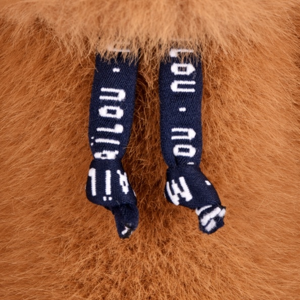 Marionnette Chien Sowen – Caramel salé - Maïlou - zoom