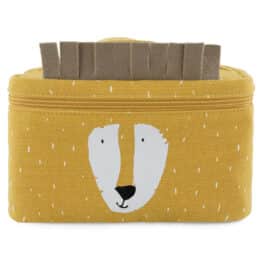 Sac repas isotherme - Mr Lion - Trixie Baby, vue de face sur fond blanc