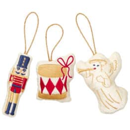 Décorations de sapin – Casse-noisette -  CamCam - Vues de face sur fond blanc