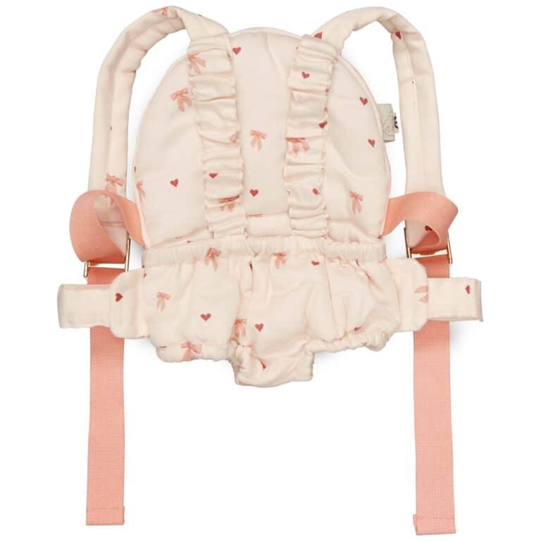 Porte-bébé pour poupée -  Bows  – Cam Cam - Vu de face sur fond blanc