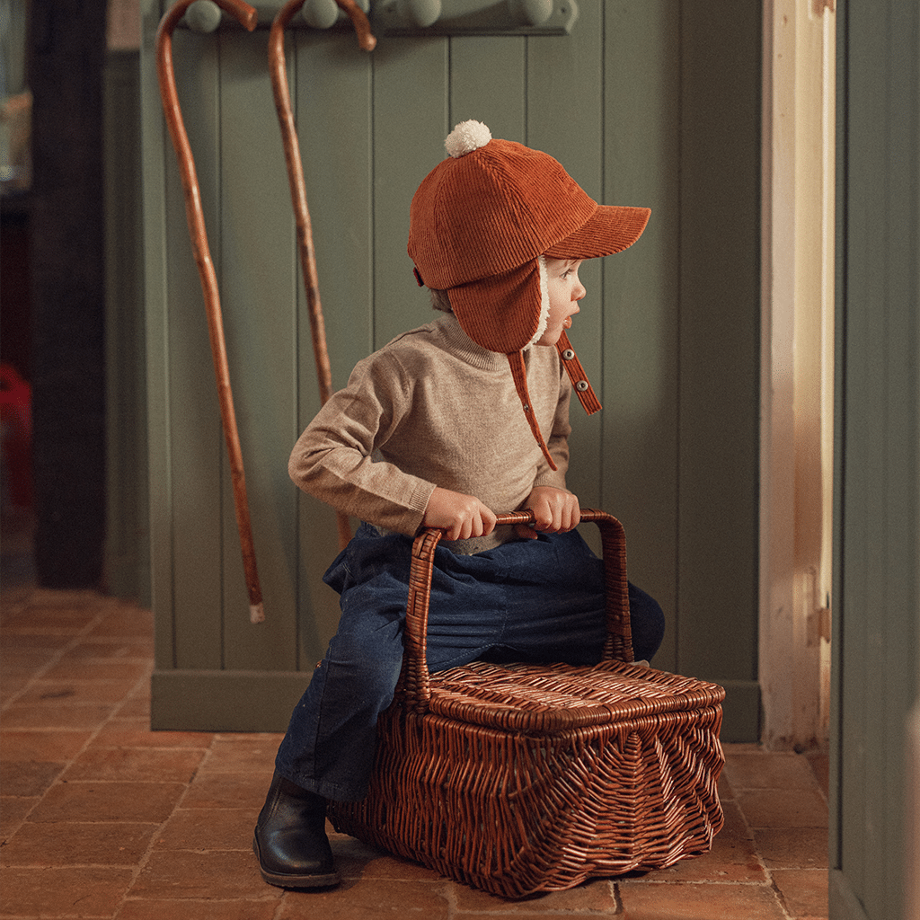 Casquette Chapka Petit Amour - Caramel – Chamaye - Portée