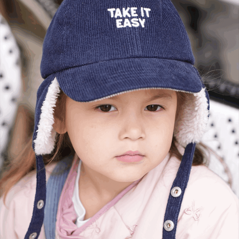 Casquette Chapka Take It Easy - Bleu Marine – Chamaye - Portée