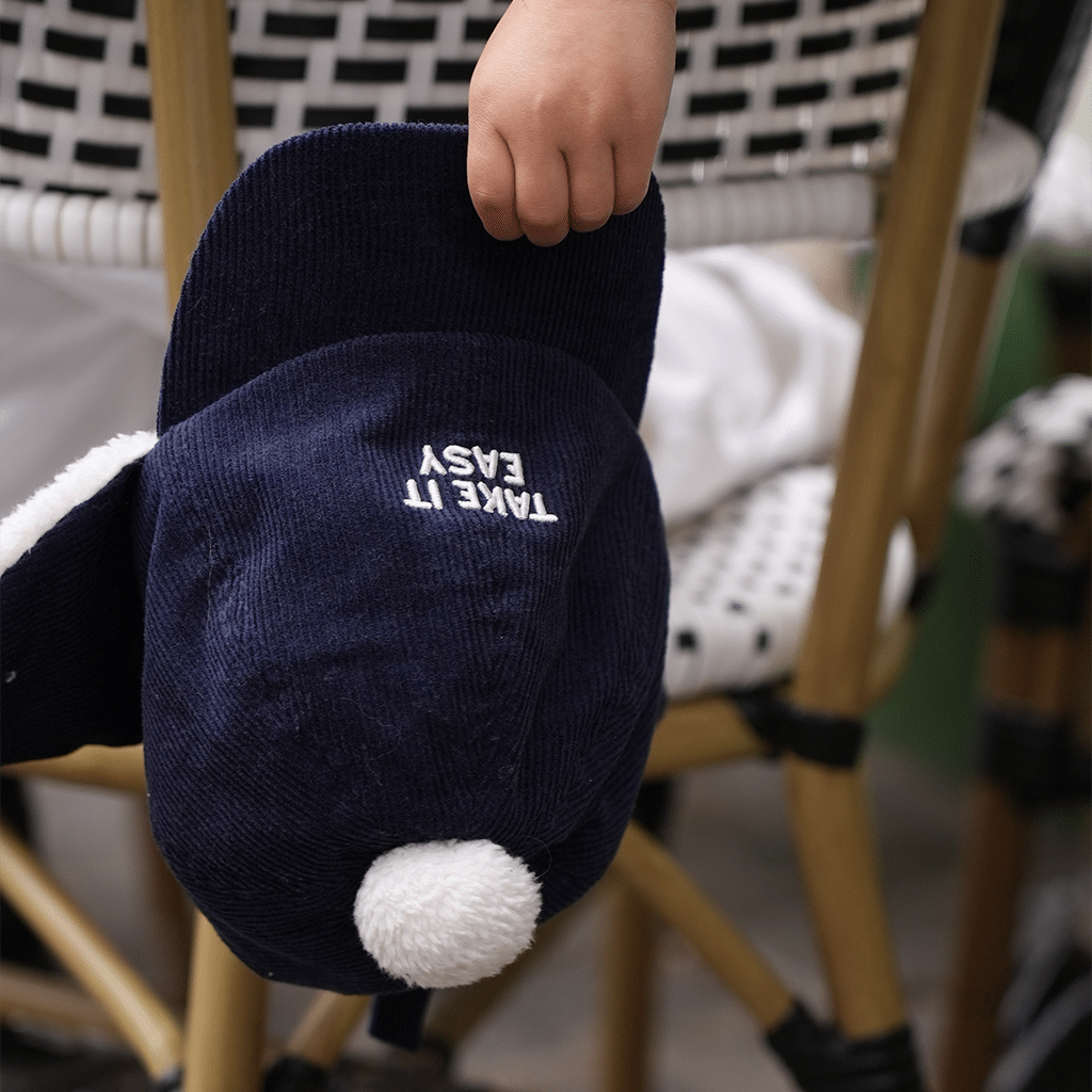 Casquette Chapka Take It Easy - Bleu Marine – Chamaye - Portée